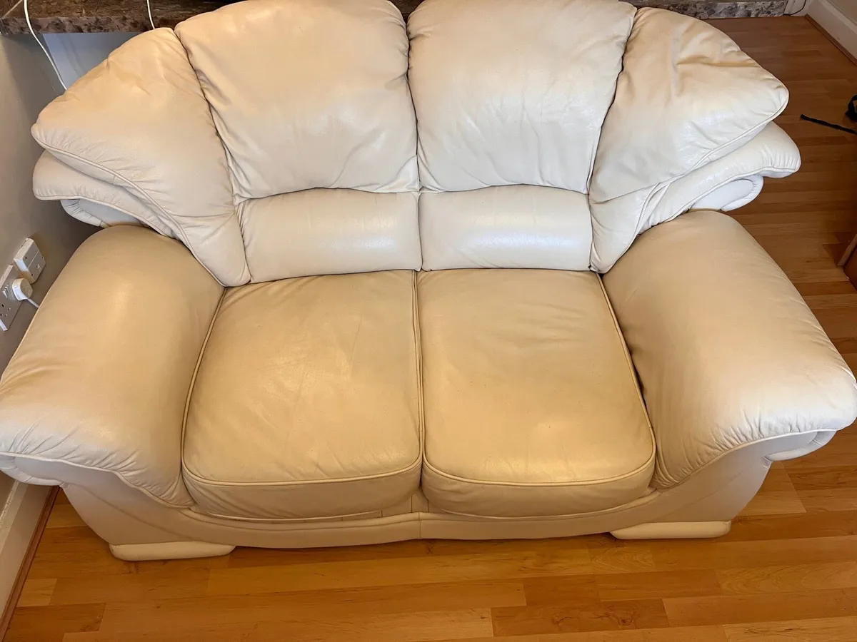 Leather sofa - Image 1