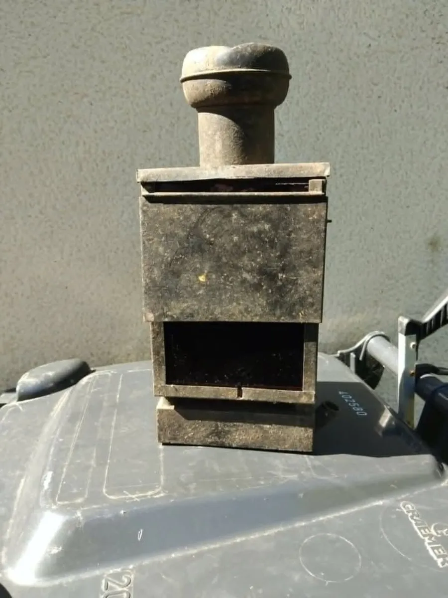 Vintage Darkroom Safelight Lamp - Candle Lantern - Image 3