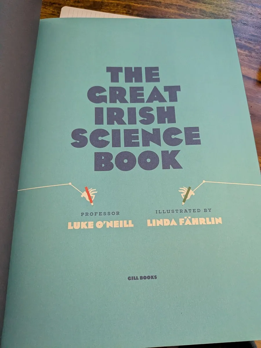 Pristine copy -  Luke O'Neill Great Irish Science - Image 3