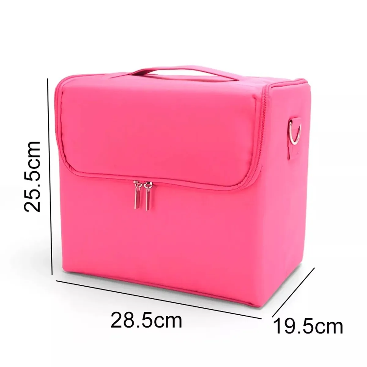 Cosmetic Bag Beauty Case Portable Suitcase Box - Image 3