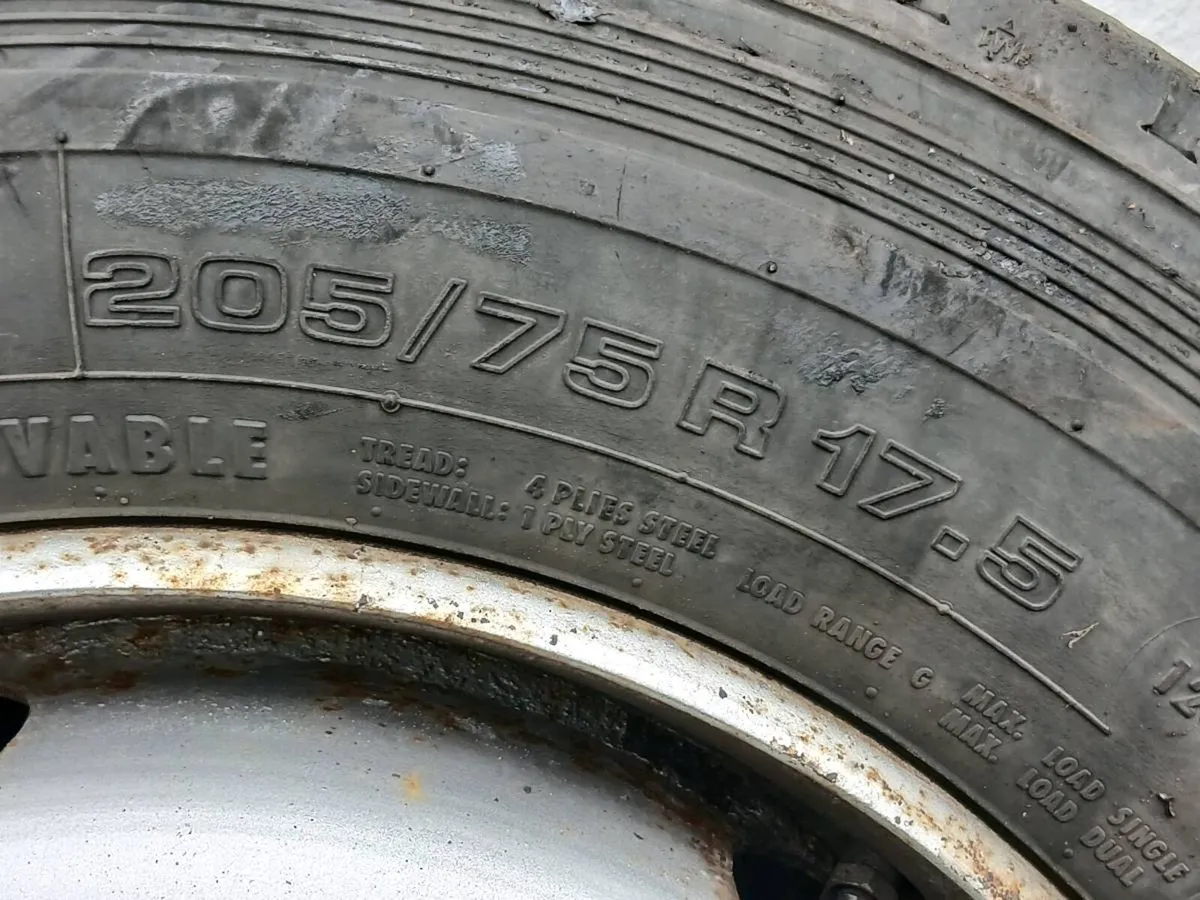 Truck/Trailer Wheels 205 75 17.5 & 245 70 17.5 - Image 2