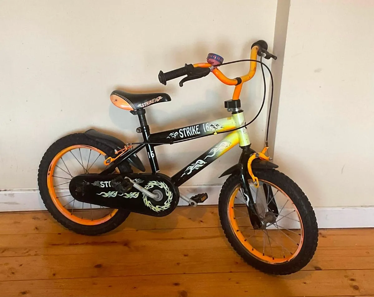 16-Inch Strike Kids’ Bike – Good Condition - Image 3