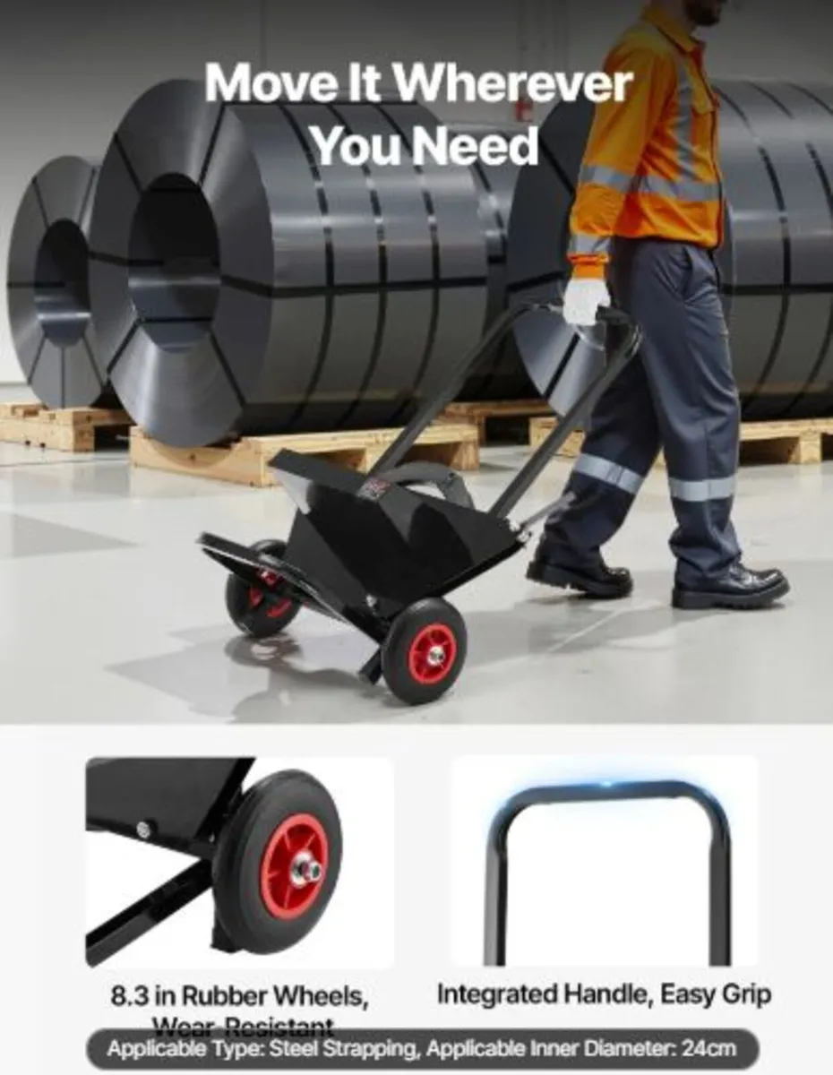 Banding Strapping Cart, Fit for Steel Strapping - Image 2