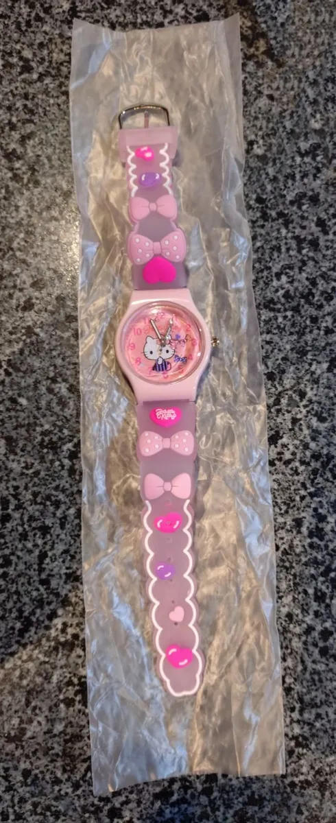 Hello Kitty Small Pink Girls Watch (new). - Image 3