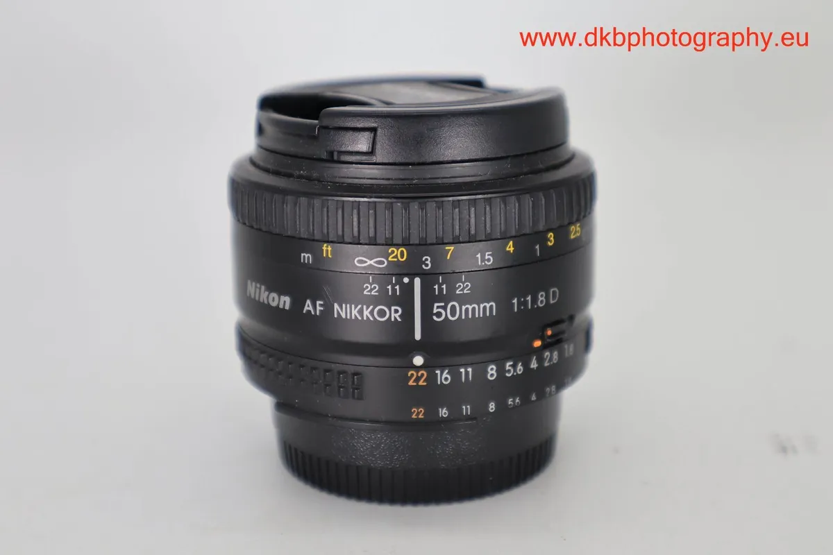 NIKON AF 50mm F1.8 D LENS #0340 - Image 1