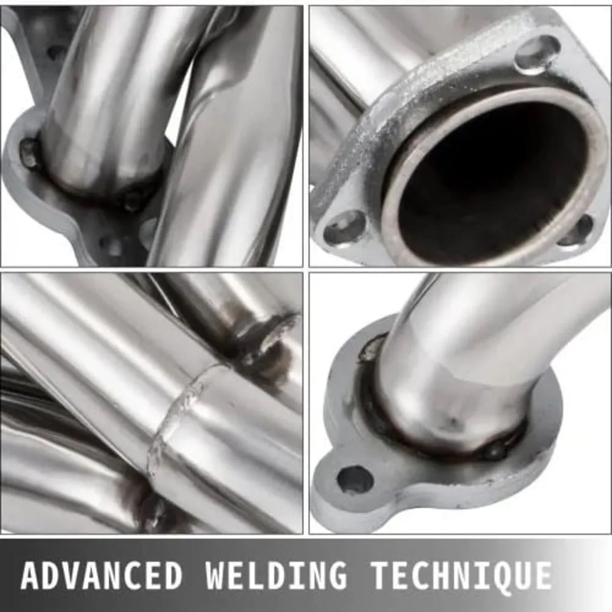 Exhaust Header Set 44.45mm Exhaust Turbo Headers, - Image 2