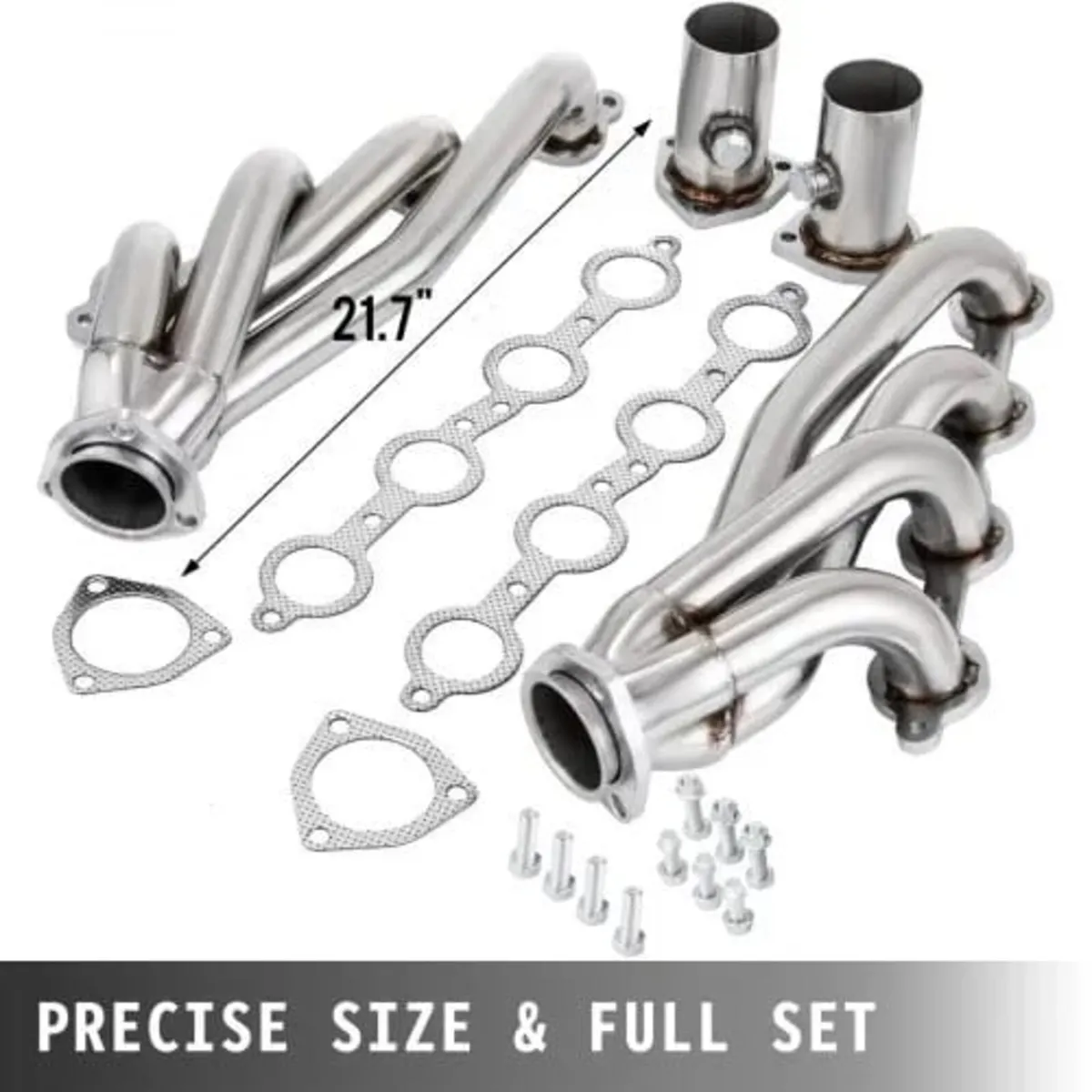 Exhaust Header Set 44.45mm Exhaust Turbo Headers, - Image 4