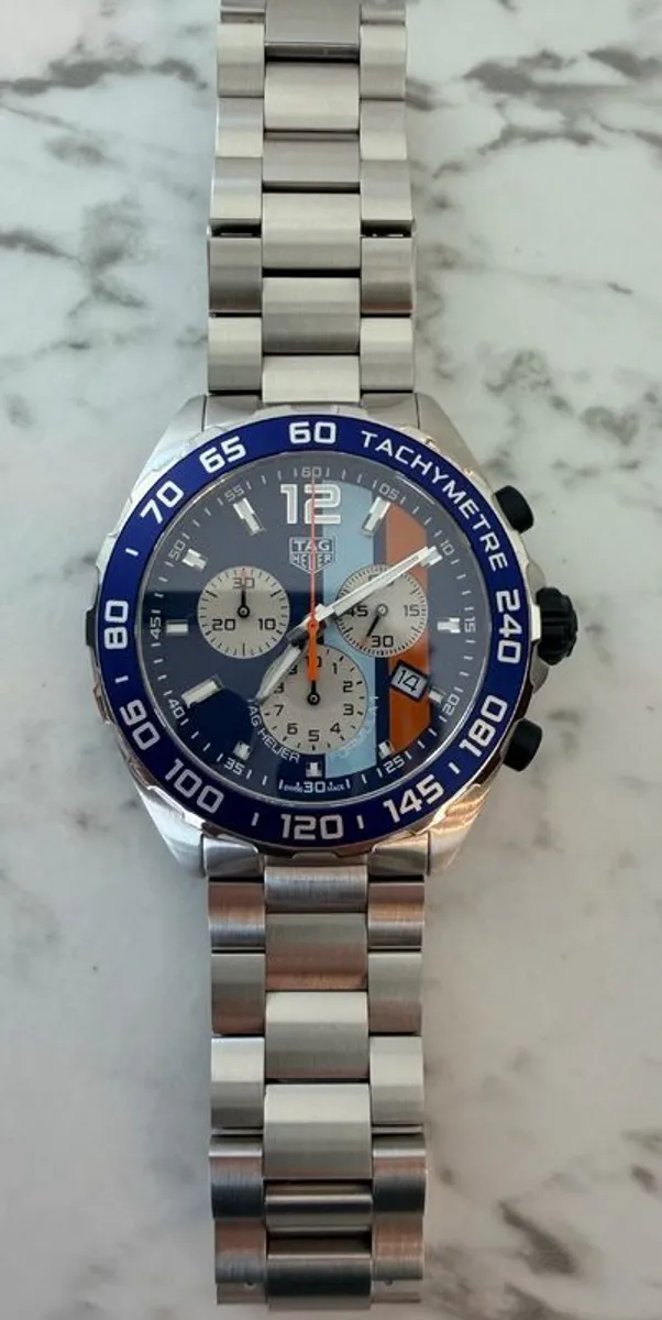 Tag Heuer F1 Chronograph Limited Edition Gulf - Image 1