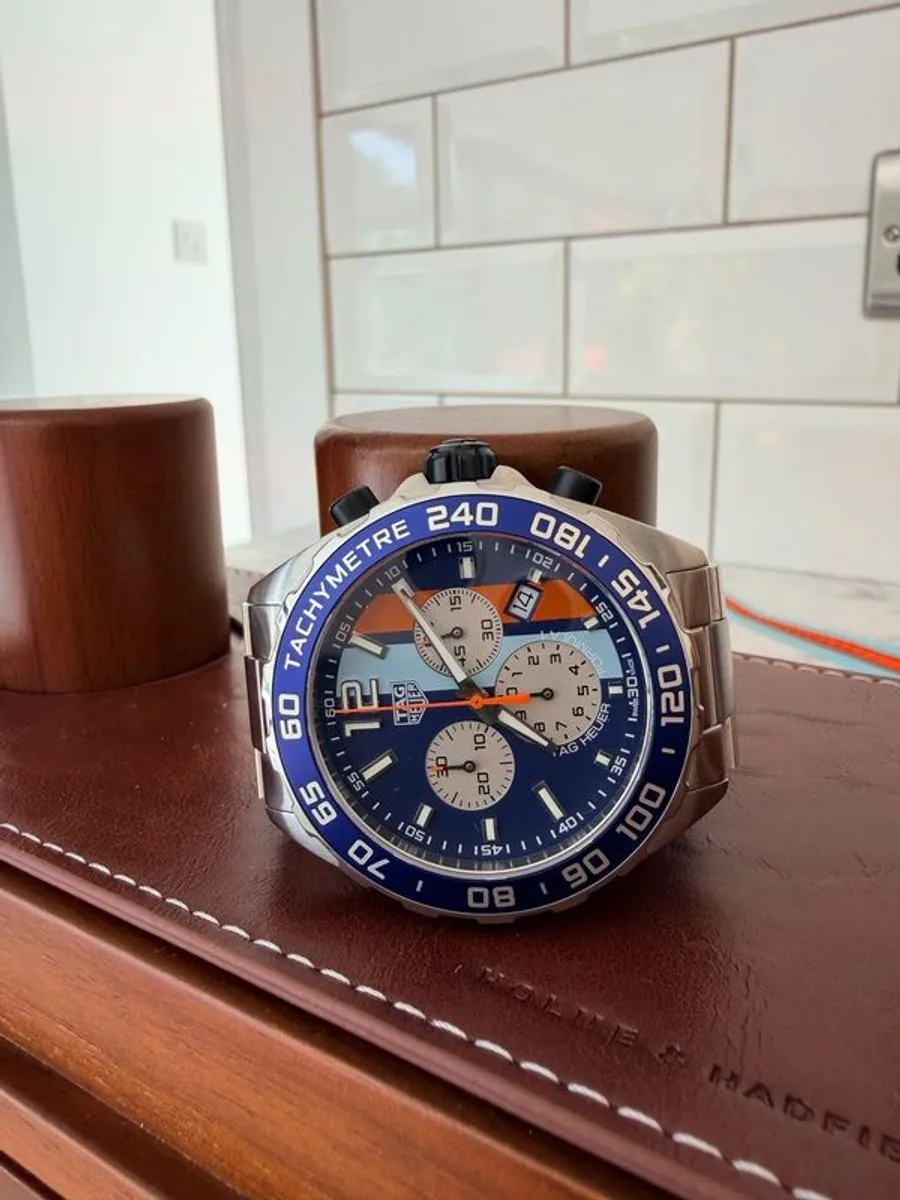 Tag Heuer F1 Chronograph Limited Edition Gulf - Image 4