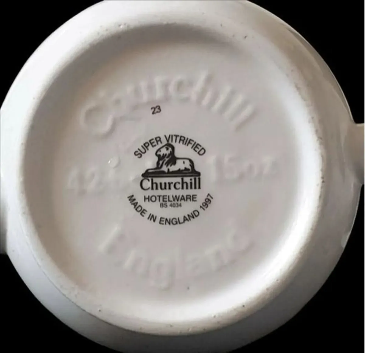 Pair Of Vintage Churchill Hotelware Pots - Image 2