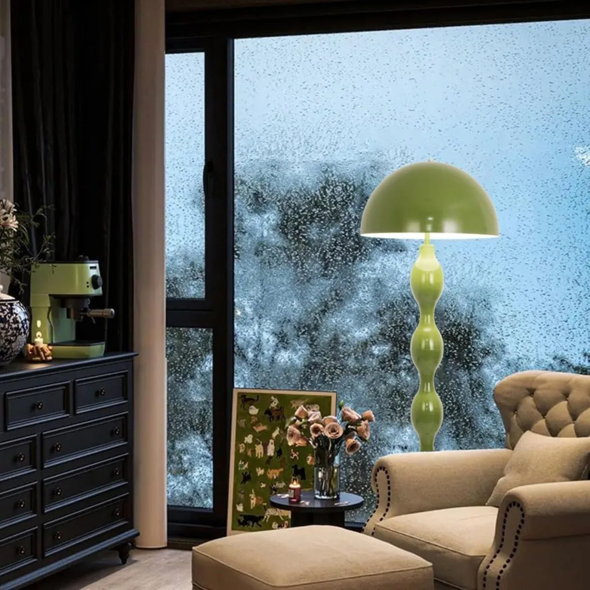 Floor Lamp Creative Mushroom Tall Lamps for Living - Image 4