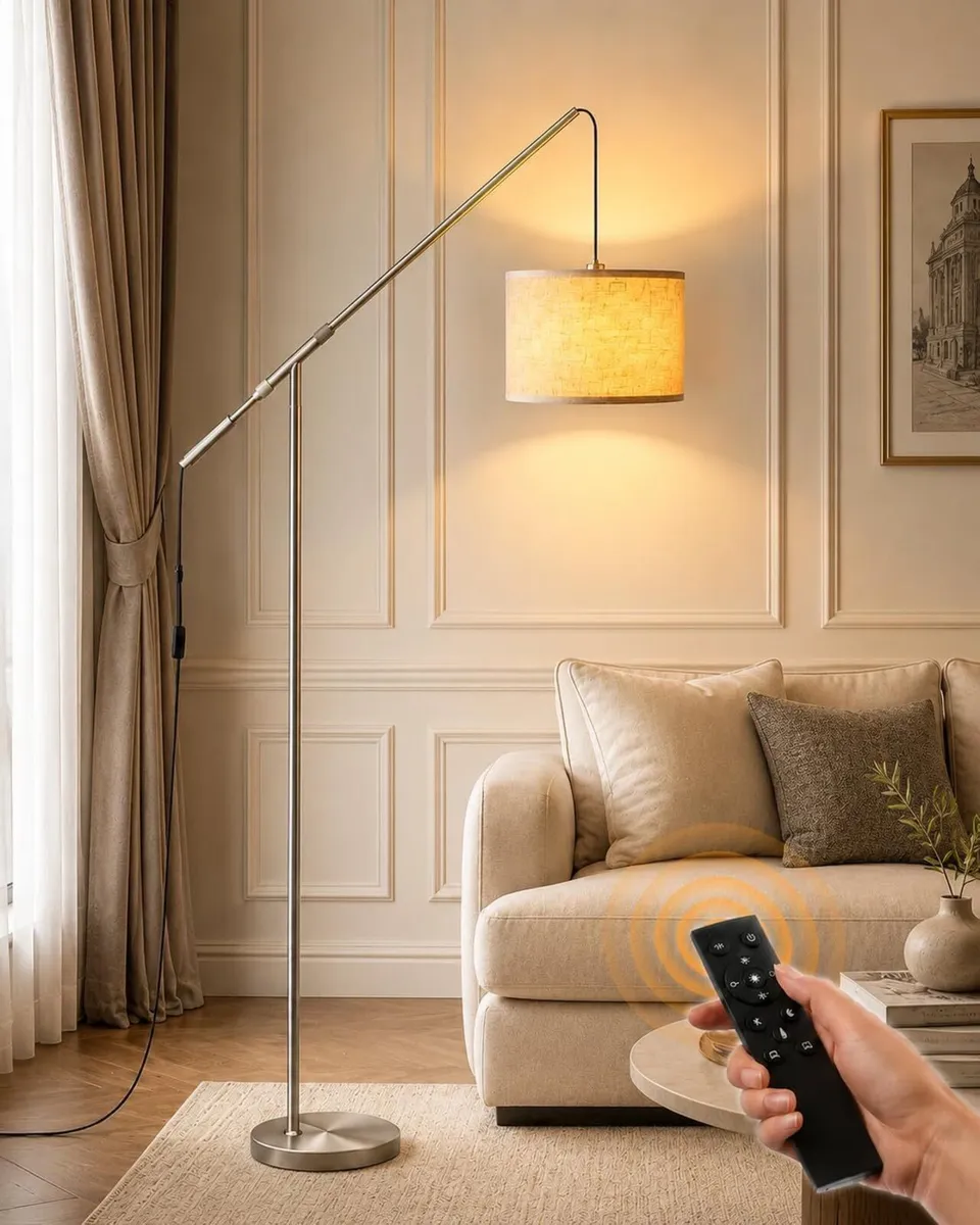 Floor Lamp 79" Modern Arc Standing Lamps - Image 2