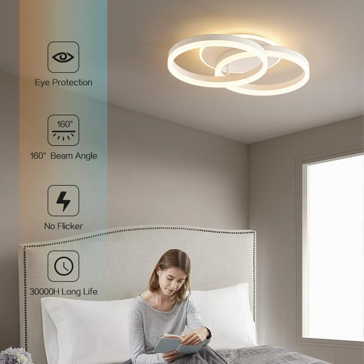LED Ceiling Light 36W for Living Room 50CM - Image 3