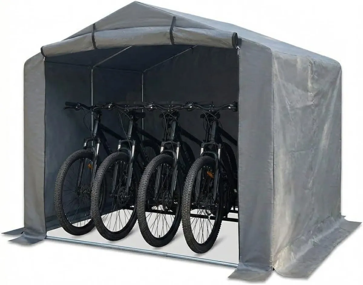 Bike Shed: Outdoor Garden Bicycle Storage Tent - Image 1
