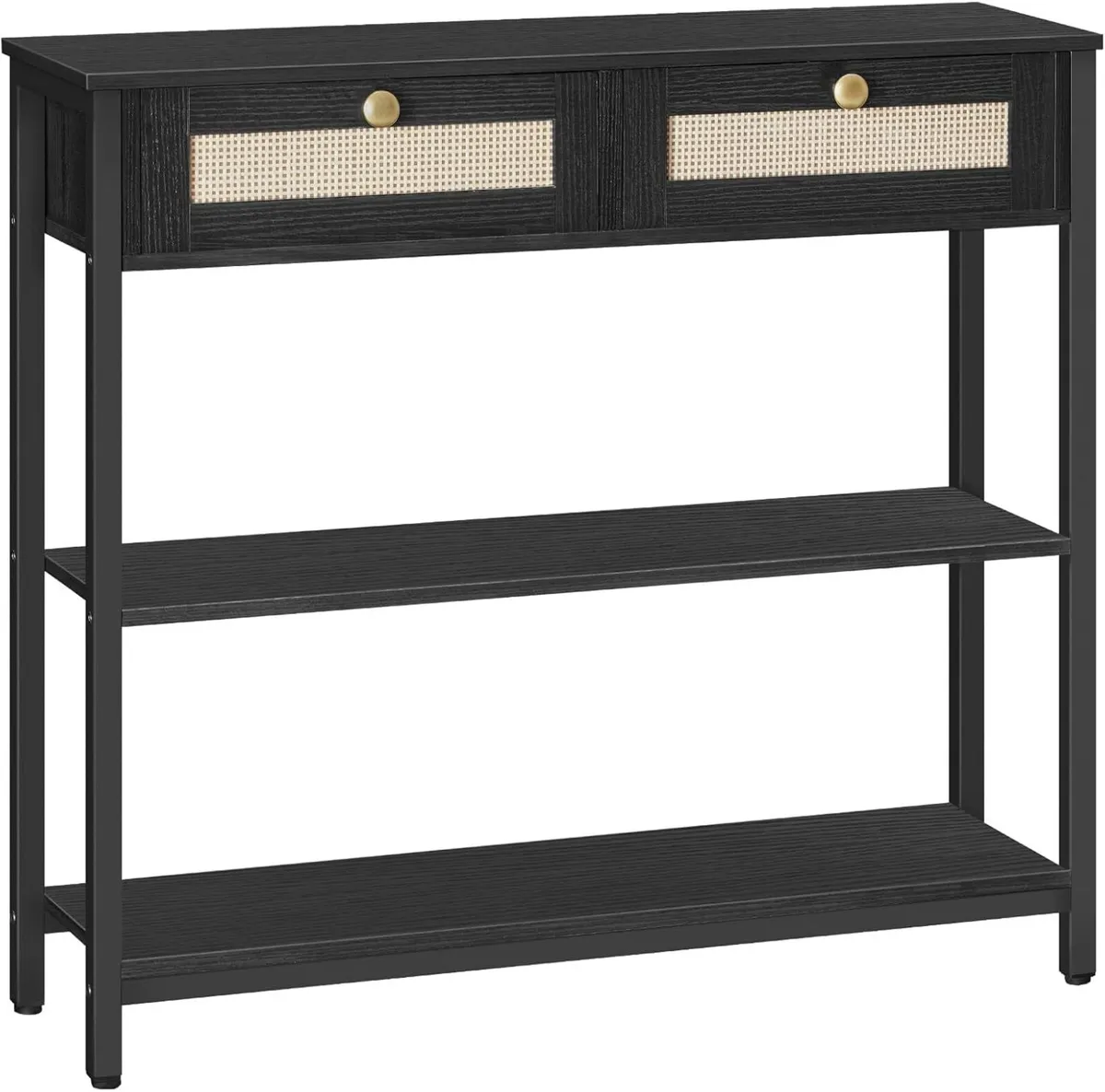 Console Table 3-Tier Hallway with 2 Flip-Down - Image 1