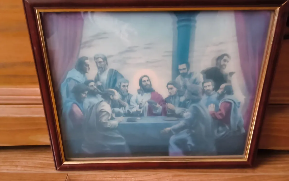 Lovely  3 D  picture of the last supper - Image 1
