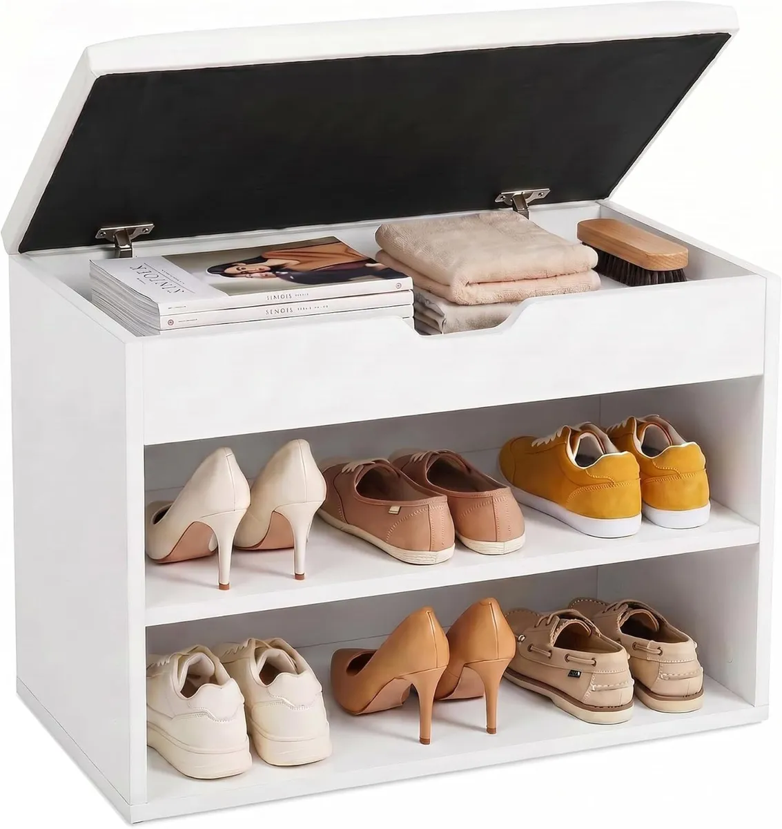 Shoe Storage Bench 60CM Wide with Folding - Image 1