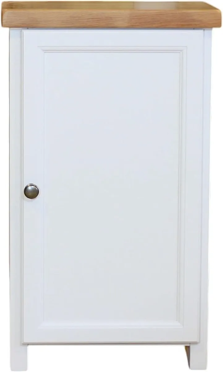 Grofurniture Snow Slim Cabinet Bathroom Storage - Image 4