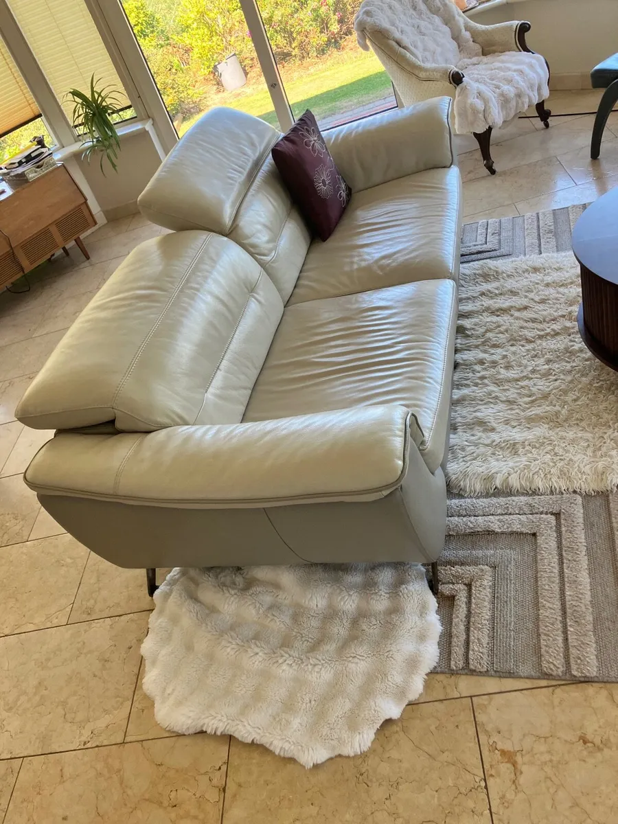 Real Leather Sofa …… For Free…. - Image 2