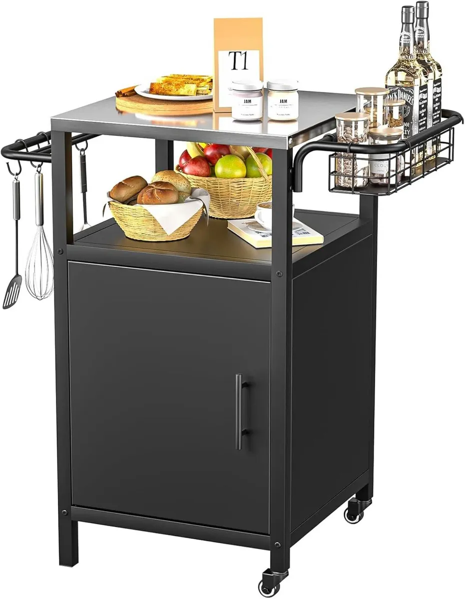 Bbq Trolley 304 Stainless Steel - Image 1