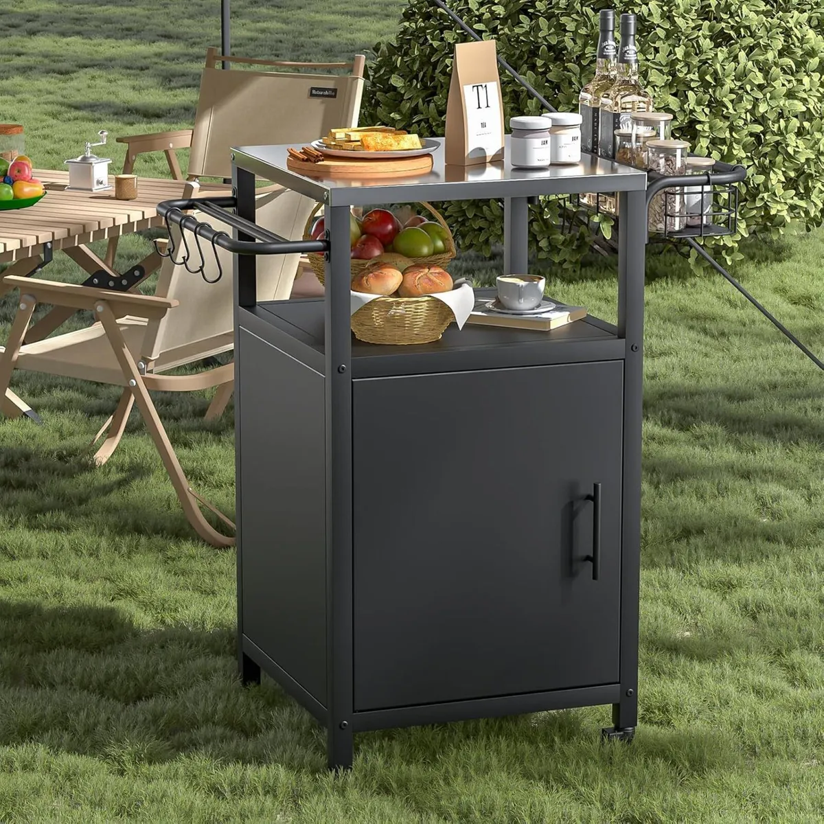 Bbq Trolley 304 Stainless Steel - Image 2