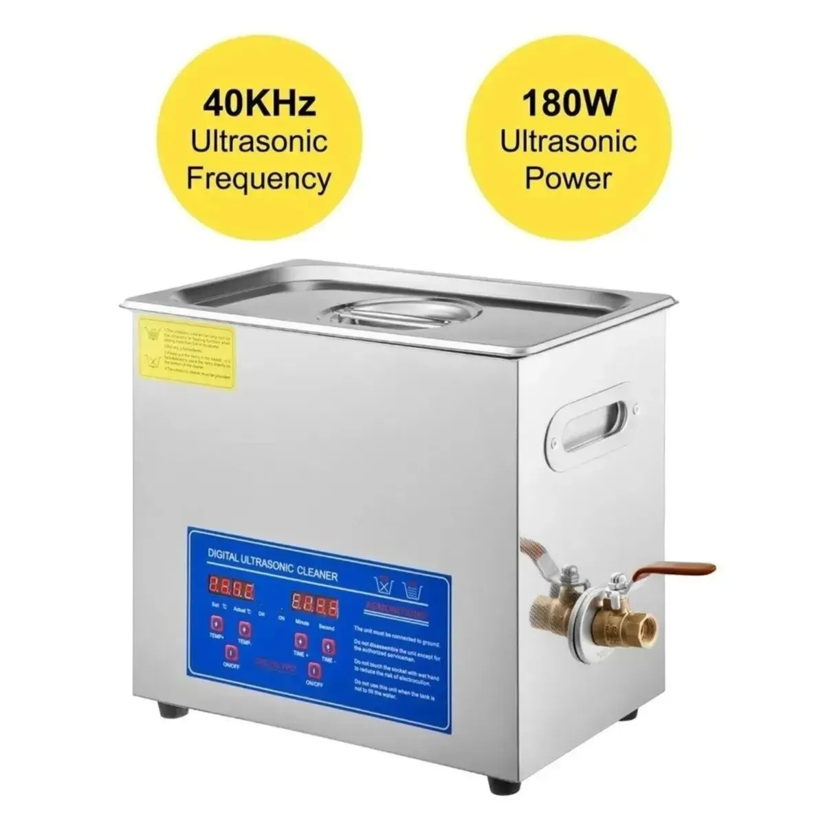 Ultrasonic Cleaner 6L Heated Timer Machine - Image 2