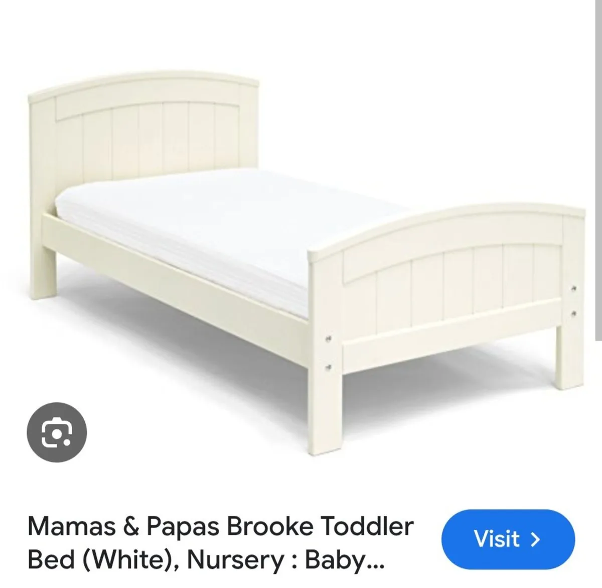 Mamas and Papas Brooke toddler bed - Image 1