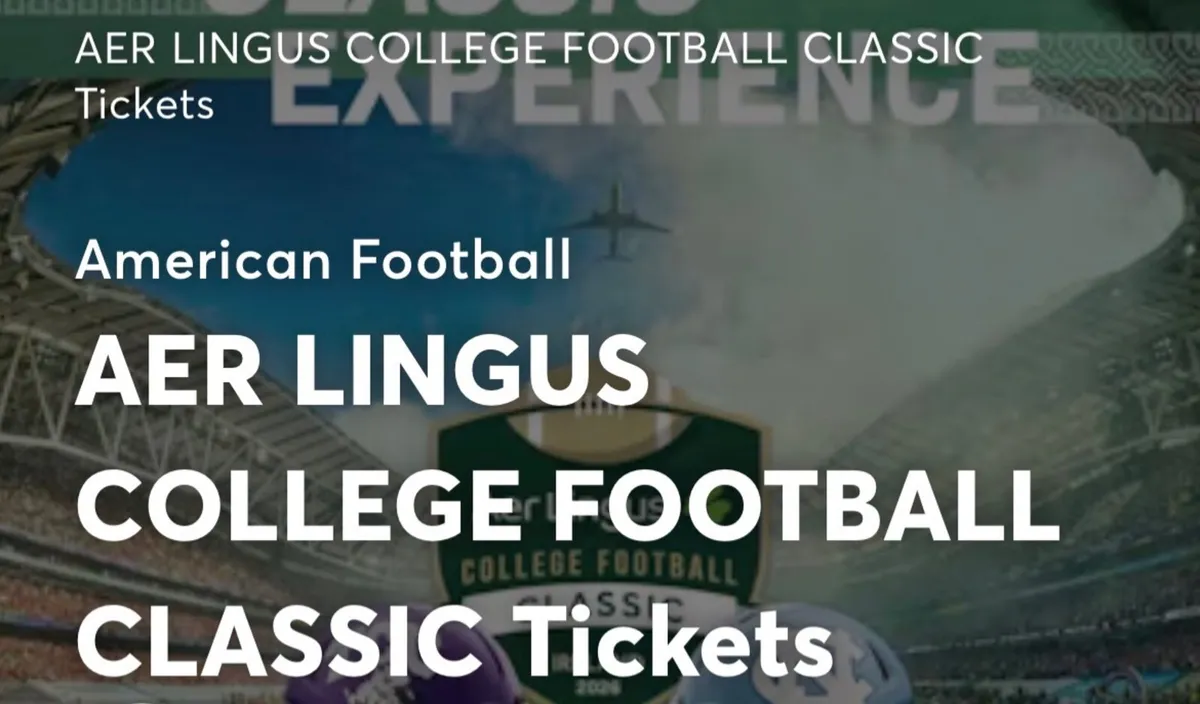 Aer Lingus College Football Classic Tickets