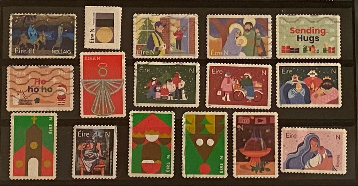 Ireland stamp lot - Image 4