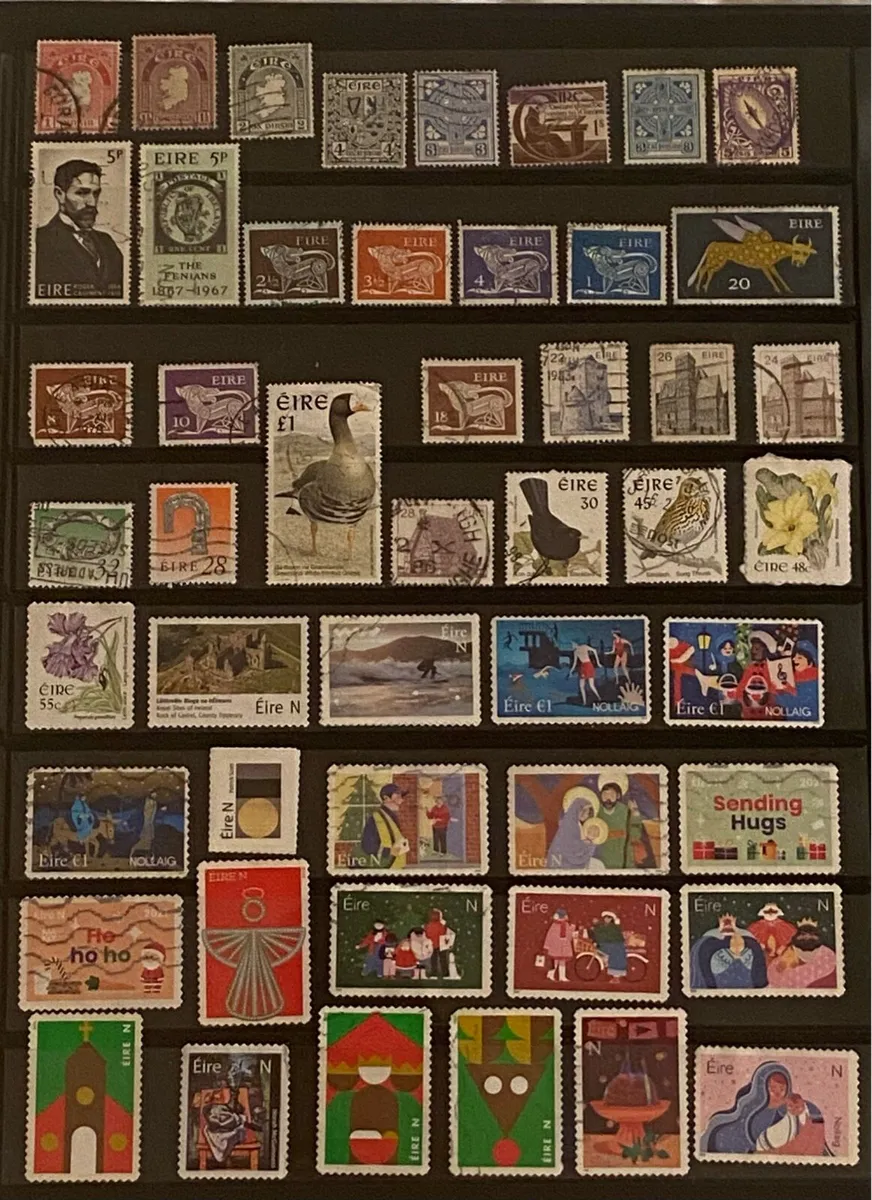 Ireland stamp lot - Image 1