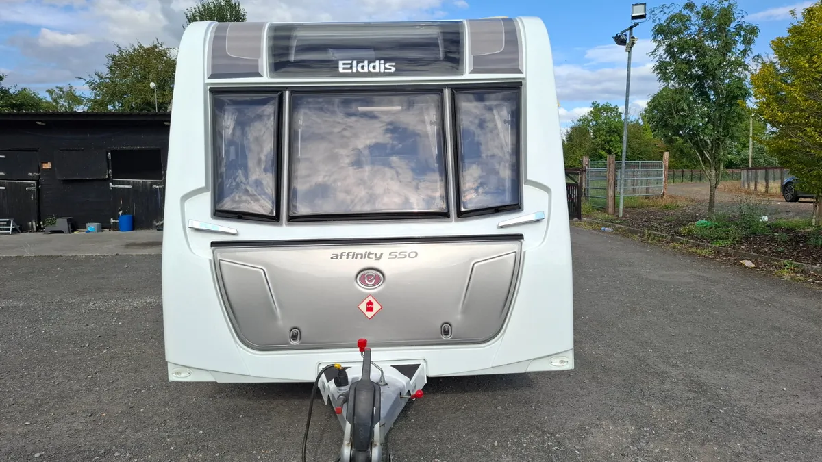 Elddis Affinity 550 End Bedroom Caravan - Image 2