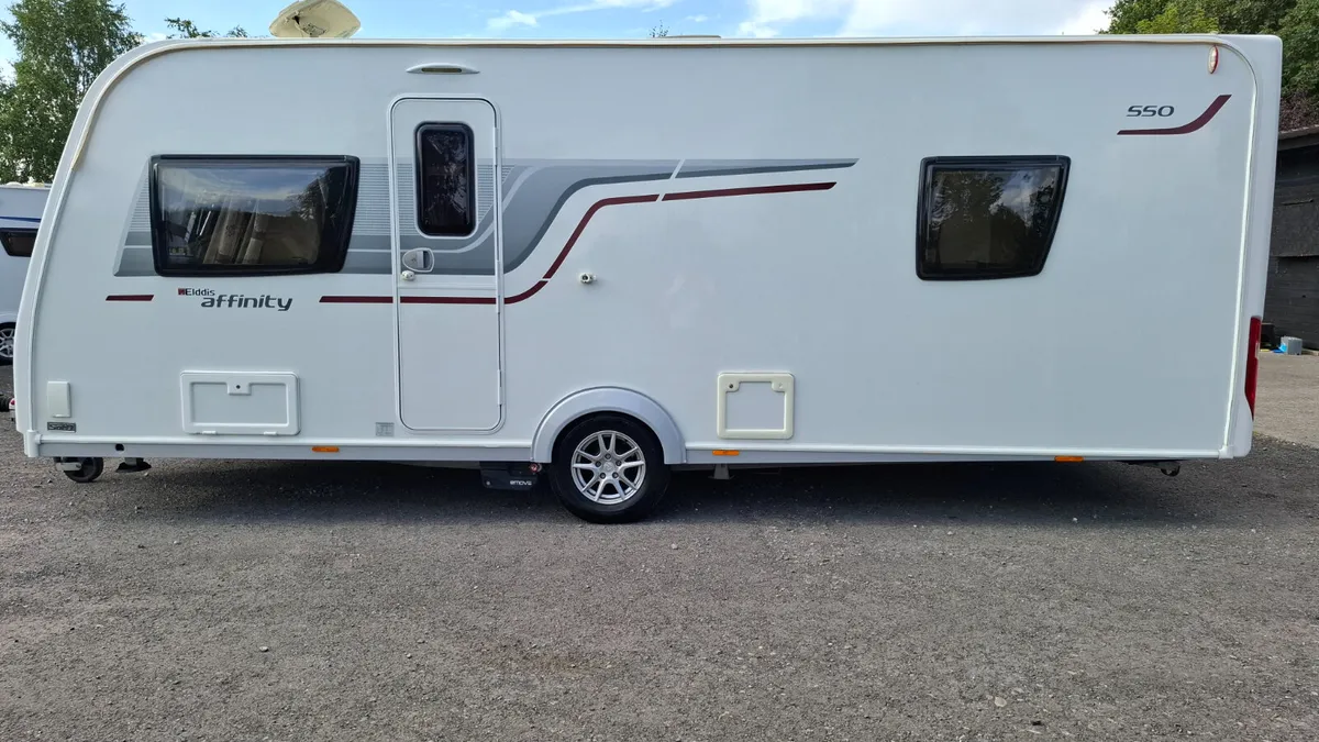Elddis Affinity 550 End Bedroom Caravan - Image 1