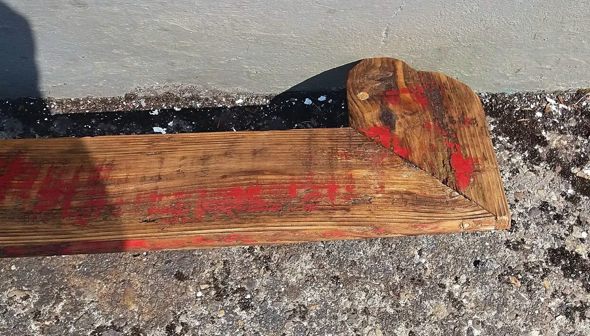 2 Rustic Floating Shelves - Image 2