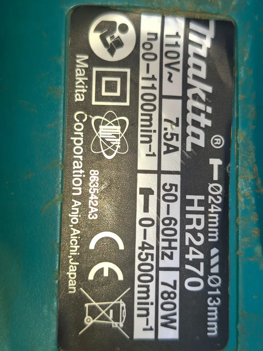 Makita breaker/drill - Image 4