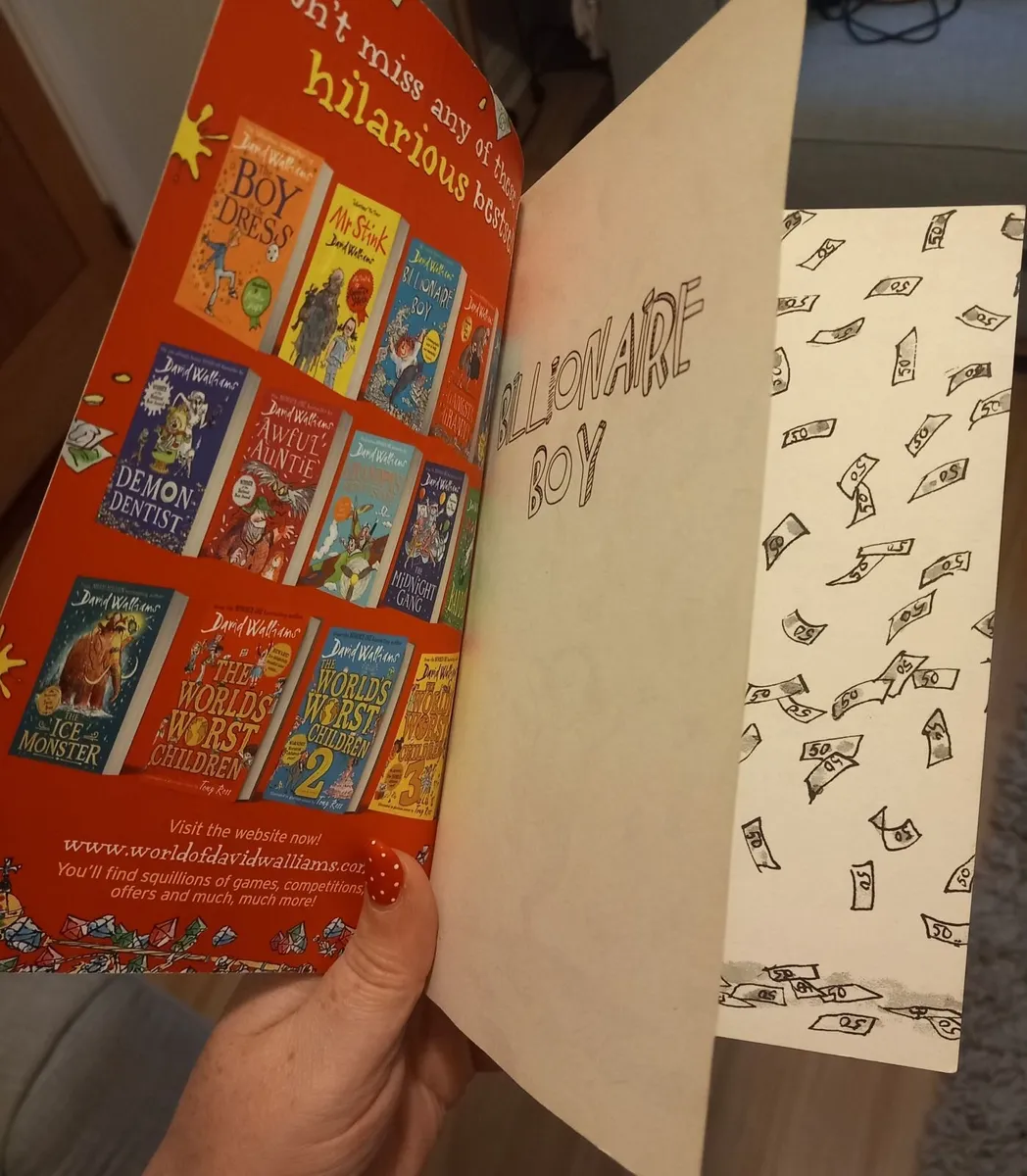 David Walliams Billionaire Boy book - Image 3