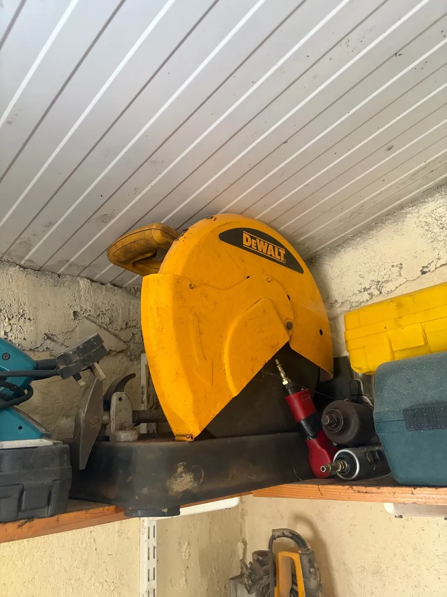 Dewalt cut off saw - Image 1