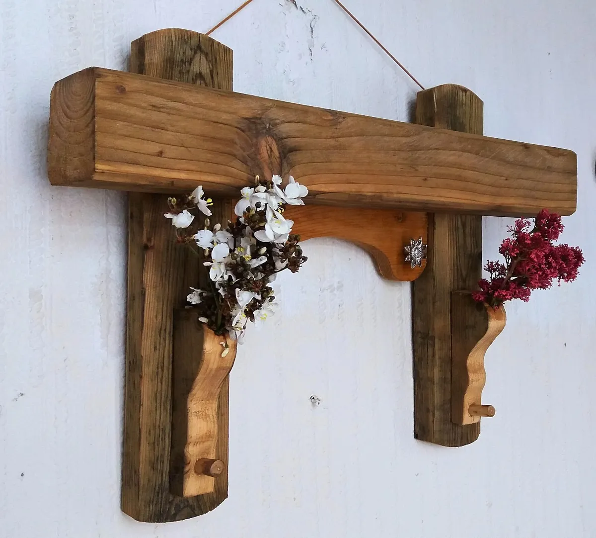 NEW Rustic Stove Mantle / Floating Shelf - Image 2
