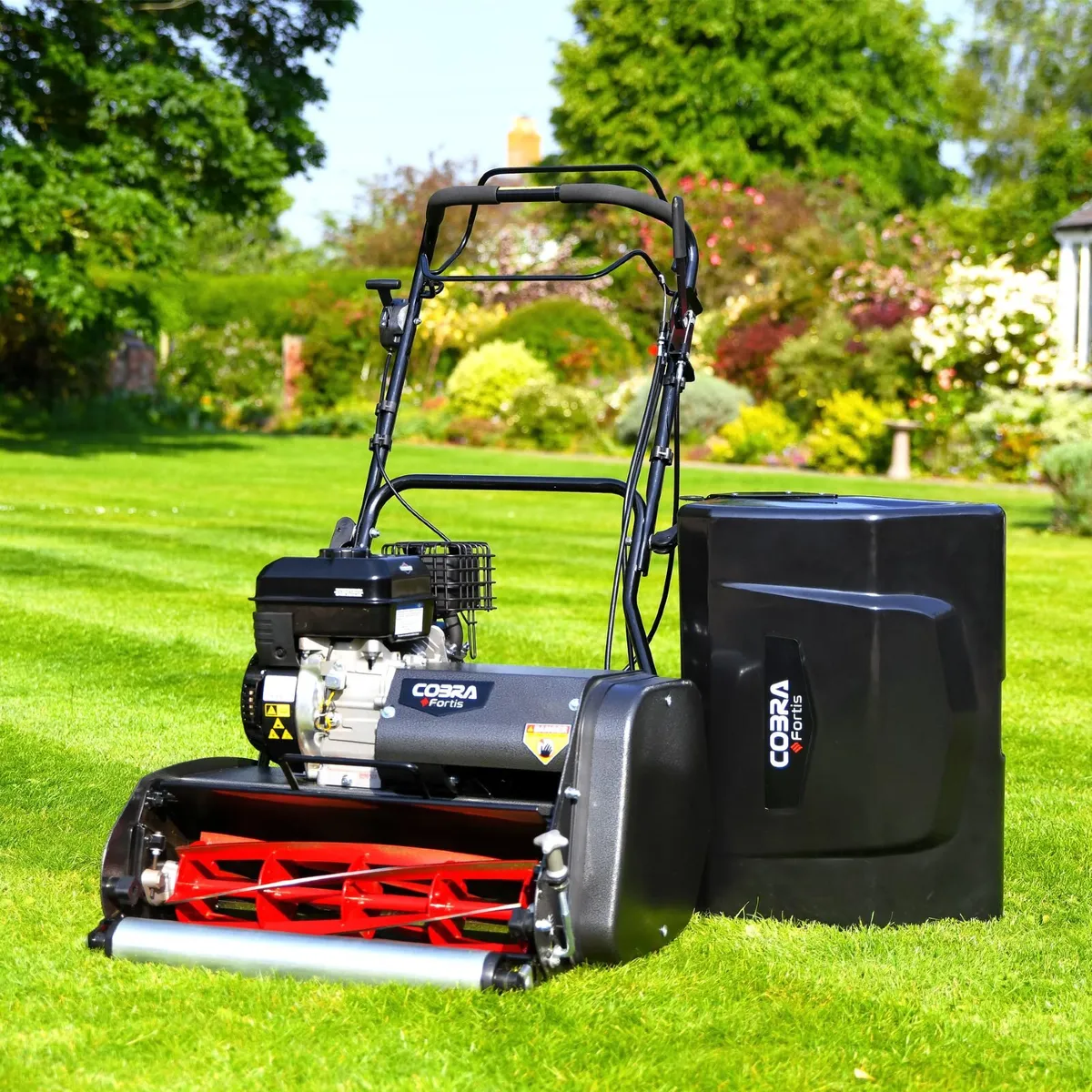 Cobra Fortis 17B, 17″ Cylinder Lawnmower - Image 1
