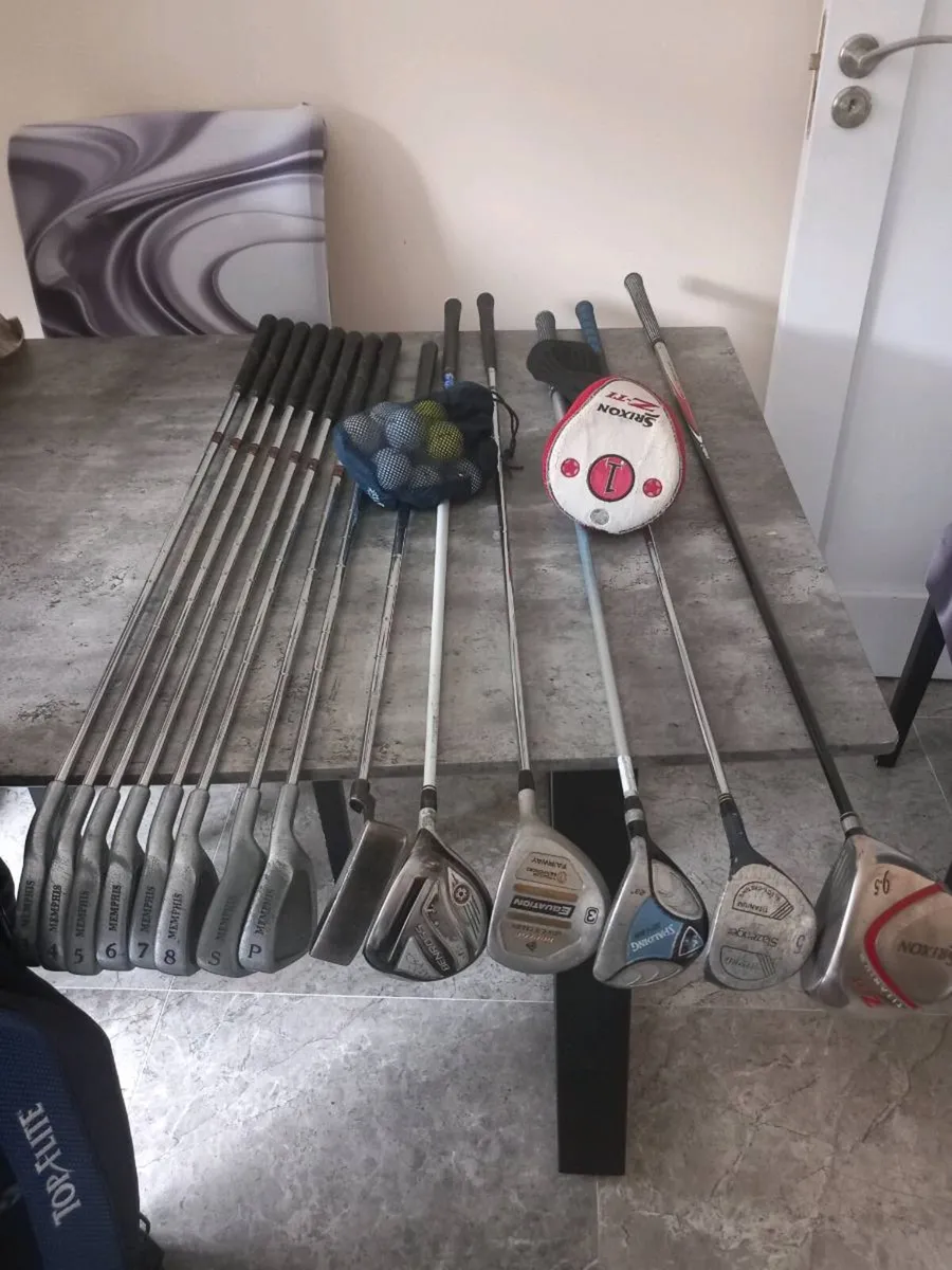 Golf clubs and bag.  Right handed clubs - Image 2