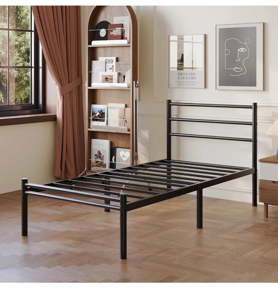 Single Bed Frame with Headboard and Footboard 3ft - Image 2