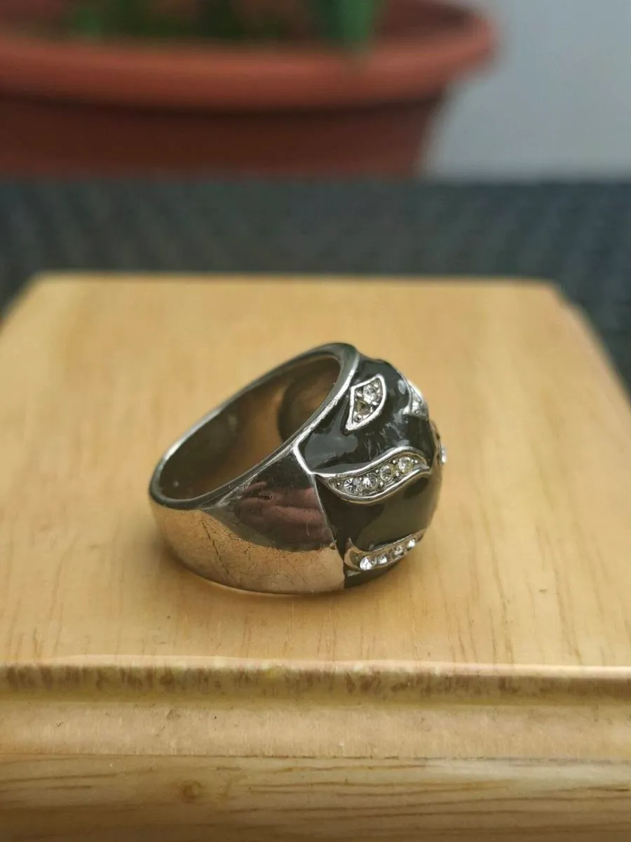 Nice Vintage stamped Silver Ring - Image 3