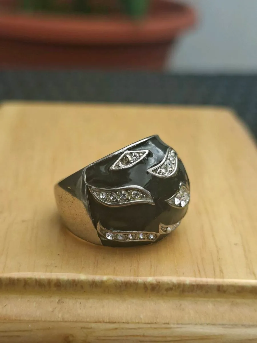 Nice Vintage stamped Silver Ring - Image 1