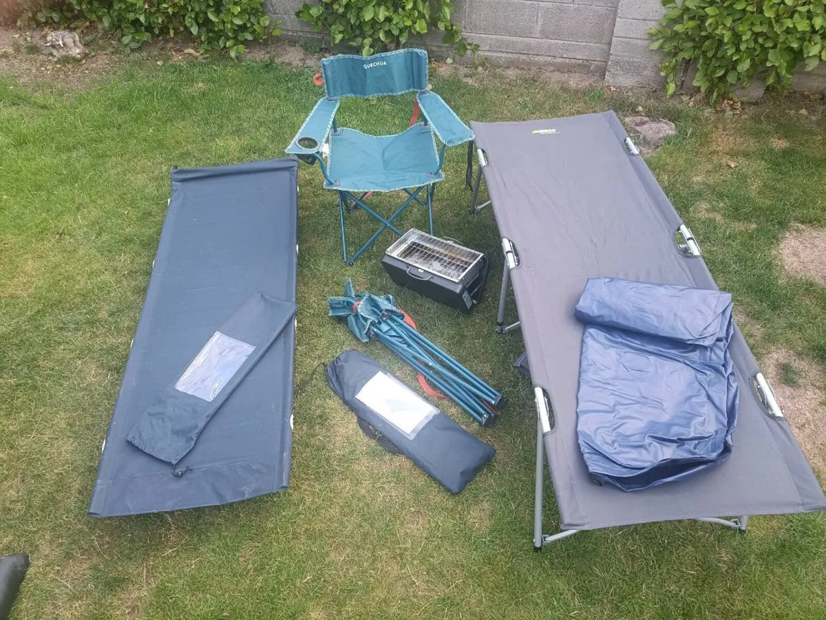 Camping beds & equipment - Image 1