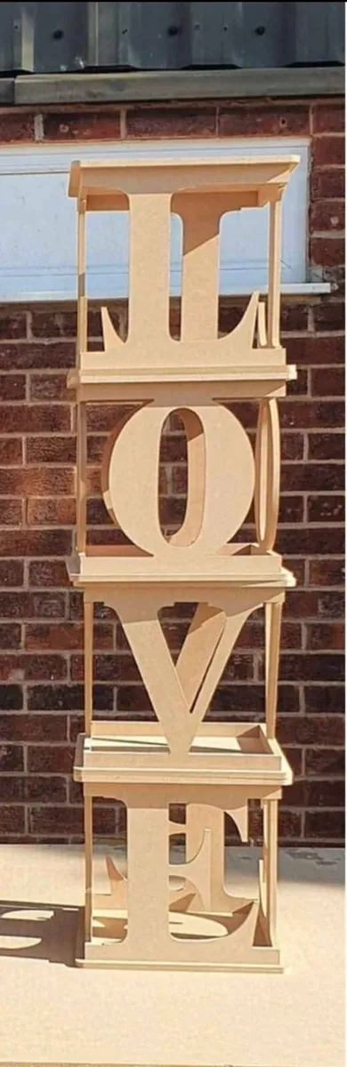 Love wooden letters