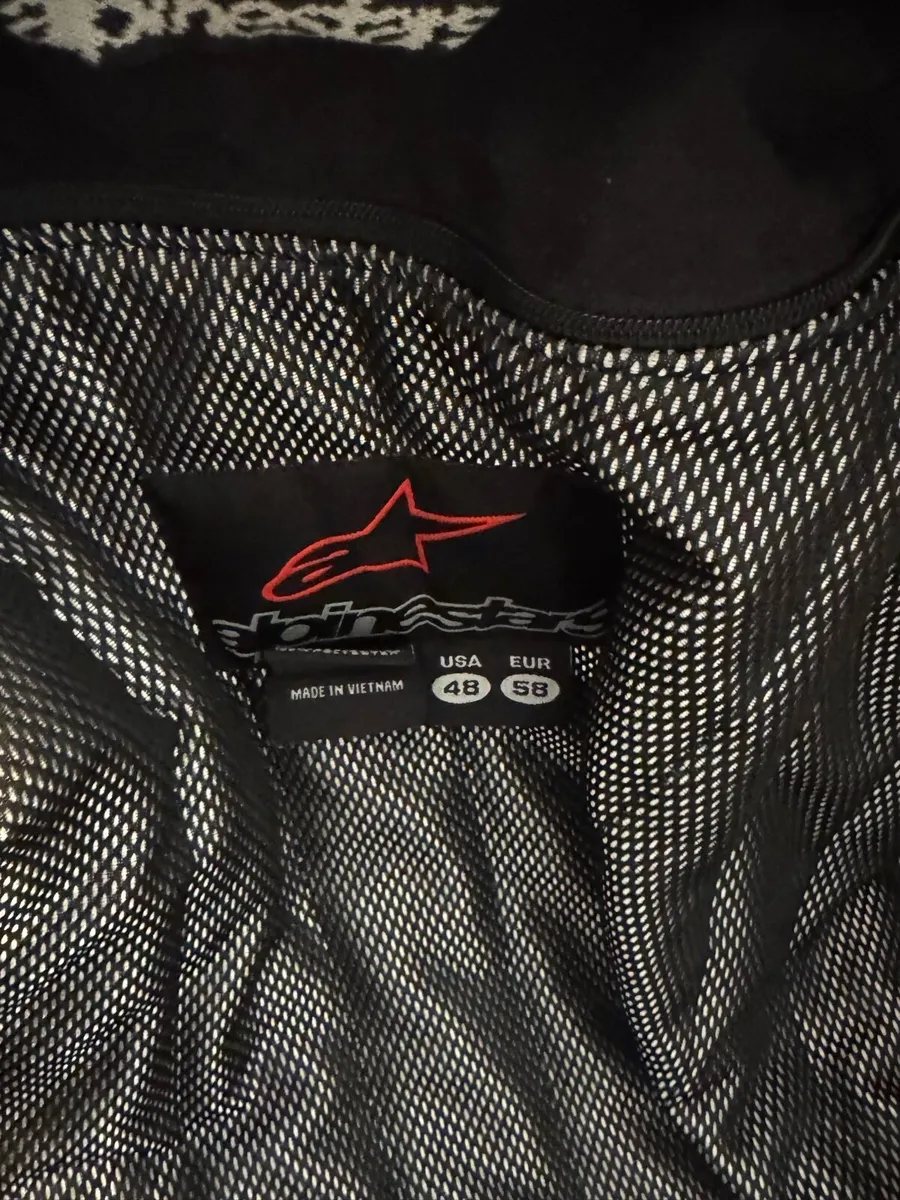 Alpinestar leather jacket - Image 3