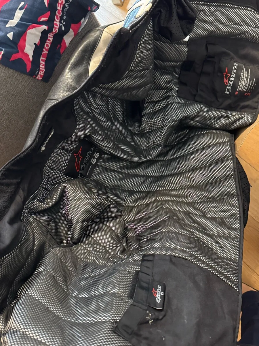 Alpinestar leather jacket - Image 4