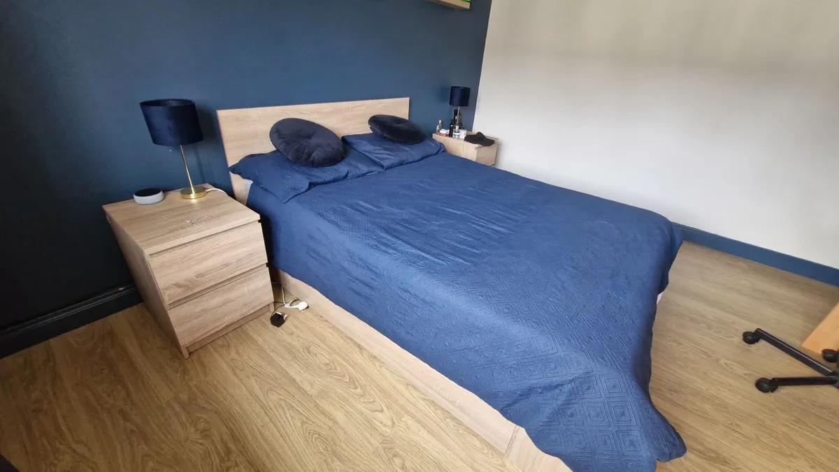 Wooden Bed - Image 1