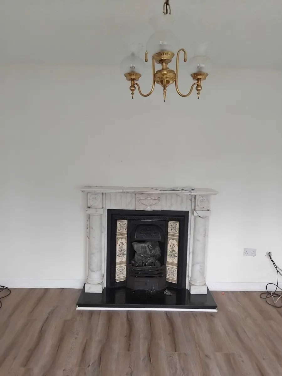 Marble fireplace - Image 2