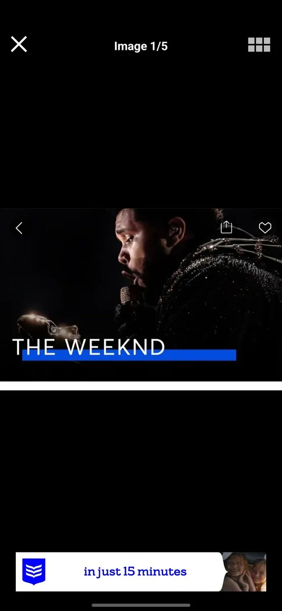 The Weeknd Tickets x 5