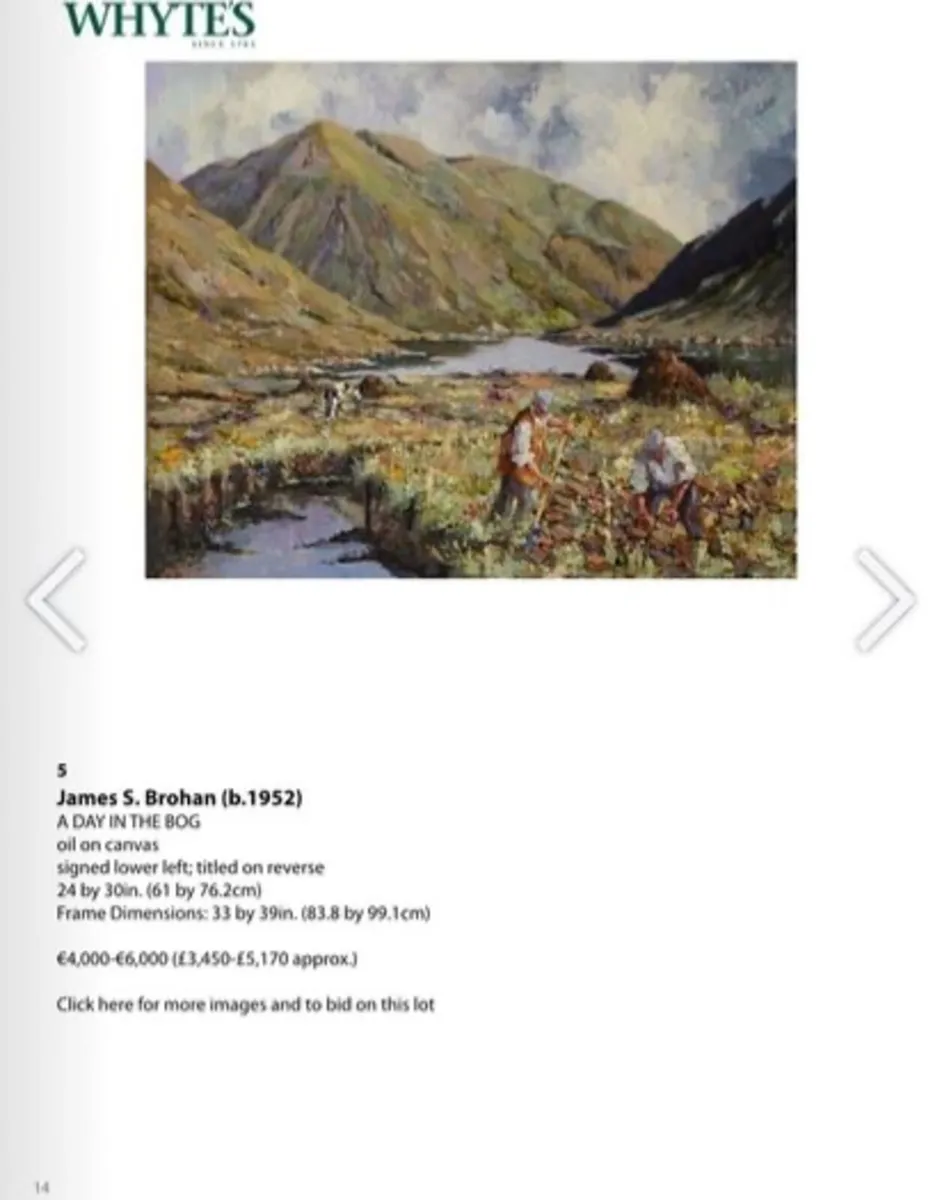 Whyte's Irish & International Art Catalogue Septem - Image 2